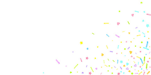 Sprinkles grainy. Cupcake dessert bakery confetti