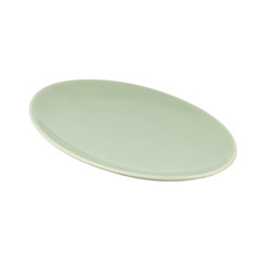 colored plate isolated porcelain