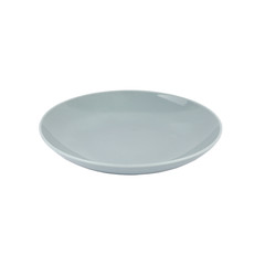 colored plate isolated porcelain