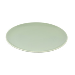 colored plate isolated porcelain