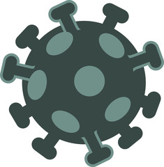 Obraz premium Coronavirus - vector icon - isolated object