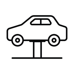 Car repair icon vector illustration