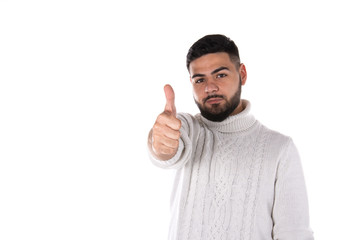 Attractive man thinks. Problems and solutions.