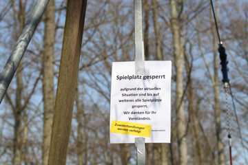 Corona Spielplatz