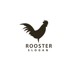 Rooster Logo template vector illustration design