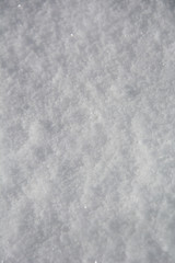 Neige blanche fraiche et pure