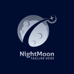 Full moon logo design inspiration