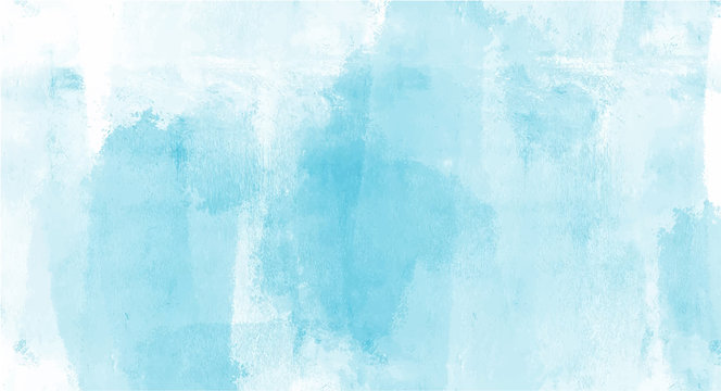 Vintage Blue watercolor background for your design, watercolor background concept, vector.