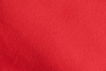 red fleece fabric texture © akintevs