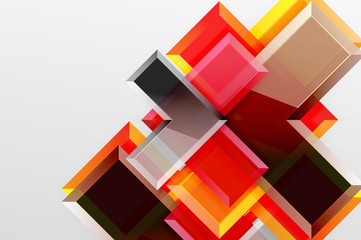 Metal arrow shape background. Abstract geometric background with 3d effect composition For Wallpaper, Banner, Background, Card, Book Illustration, landing page