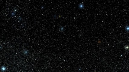 4k animated abstract starry sky background