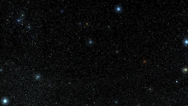 4k animated abstract starry sky background
