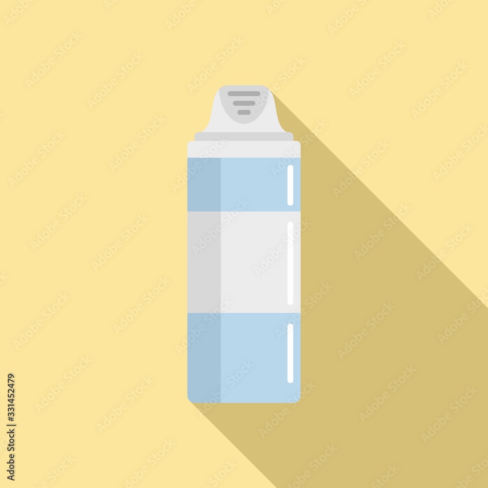Poster shaving foam cream icon. flat illustration of shaving foam cream vector icon for web design