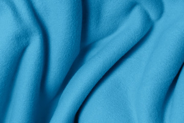 Soft blue fabric with a gradient