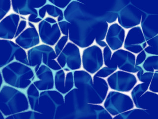 Eine schöne blaue grafische Struktur 