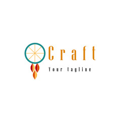 logo template design for product craft for your brand