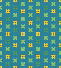  ornament and  pattern on a seamless spring pattern.