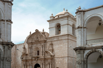 Fototapeta na wymiar white city Arequipa