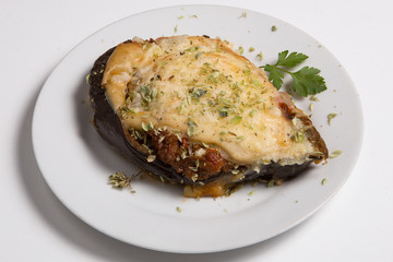 Eggplant stuffed