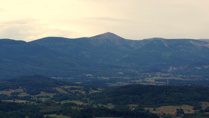 Fototapeta na wymiar mountains in the summer