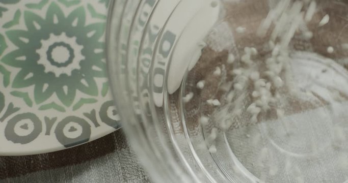 Rice in a bowl