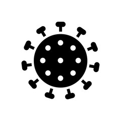 corona virus icon design vector template