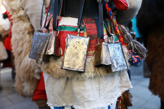 Details costume of mummers