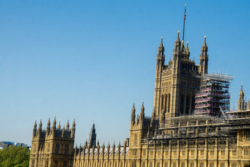 Fototapeta na wymiar House of Parliment in London, England