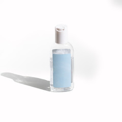 bouteille de gel hydro alcoolique de protection pour le covid 19