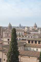 Fototapeta premium Rome skyline from Capitoline Hill