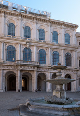Fototapeta na wymiar Barberini Palace, now Ancient Art. Gallery in Rome, Italy
