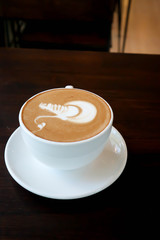 hot coffee or hot cappuccino