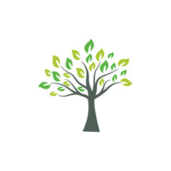 Tree graphic design template vector isolated illustration