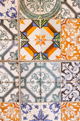 portuguese tiles in Olinda, Brazil
