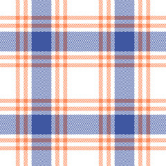 Check plaid pattern. Seamless Scottish tartan plaid graphic for flannel shirt, blanket, throw, duvet cover, or other modern spring, summer, autumn, and winter textile design.