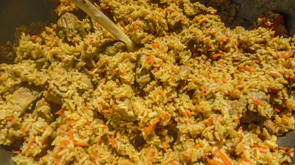 Pilaf in a bowler hat