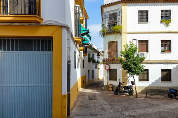 Fototapeta na wymiar Cordoba, Spain street