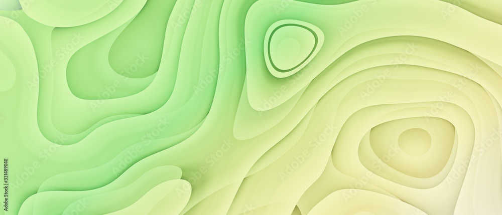 Poster abstract dynamic fluid overlap textured gradient background 3d