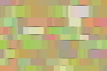 Green, yellow, purple and brown stripes or line Posterization paint background.