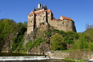 Fototapeta na wymiar Burg Kriebstein /Sachsen