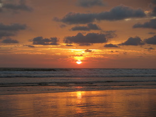 puesta de sol 