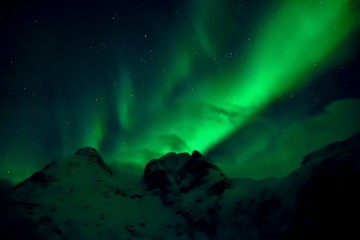 Nordlicht auf den Lofoten