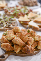 beautifully served appetizers