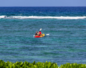 Fototapeta na wymiar Sea Kayaking