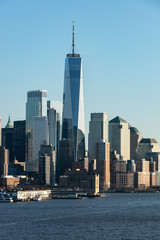 Fototapeta na wymiar New York City from the Hudson