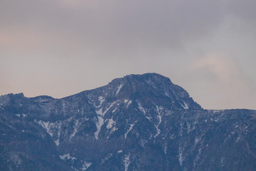 Obraz premium mountain ridges