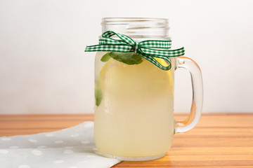 limonada con menta