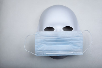 image of mask white background 