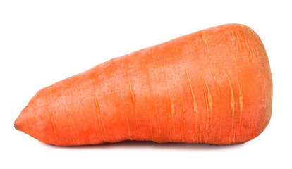 Carrots isolated on white background