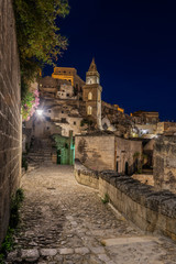 Night in Sassi of Matera